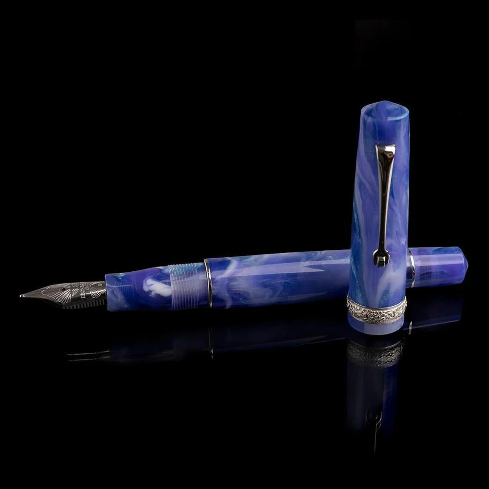 Leonardo × @nibsandflourishes Aster Bouquet Fountain Pen - Image 10