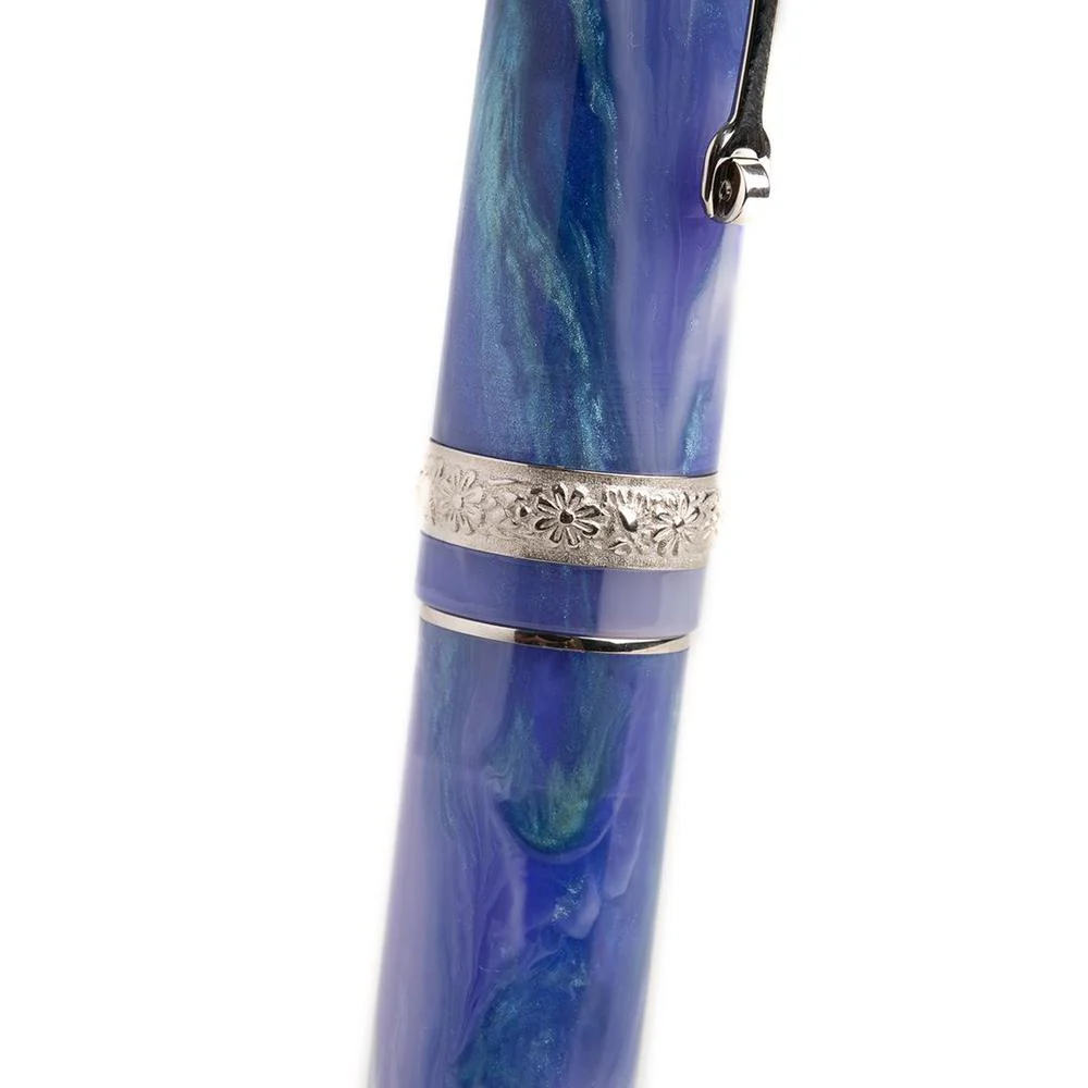 Leonardo × @nibsandflourishes Aster Bouquet Fountain Pen - Image 9