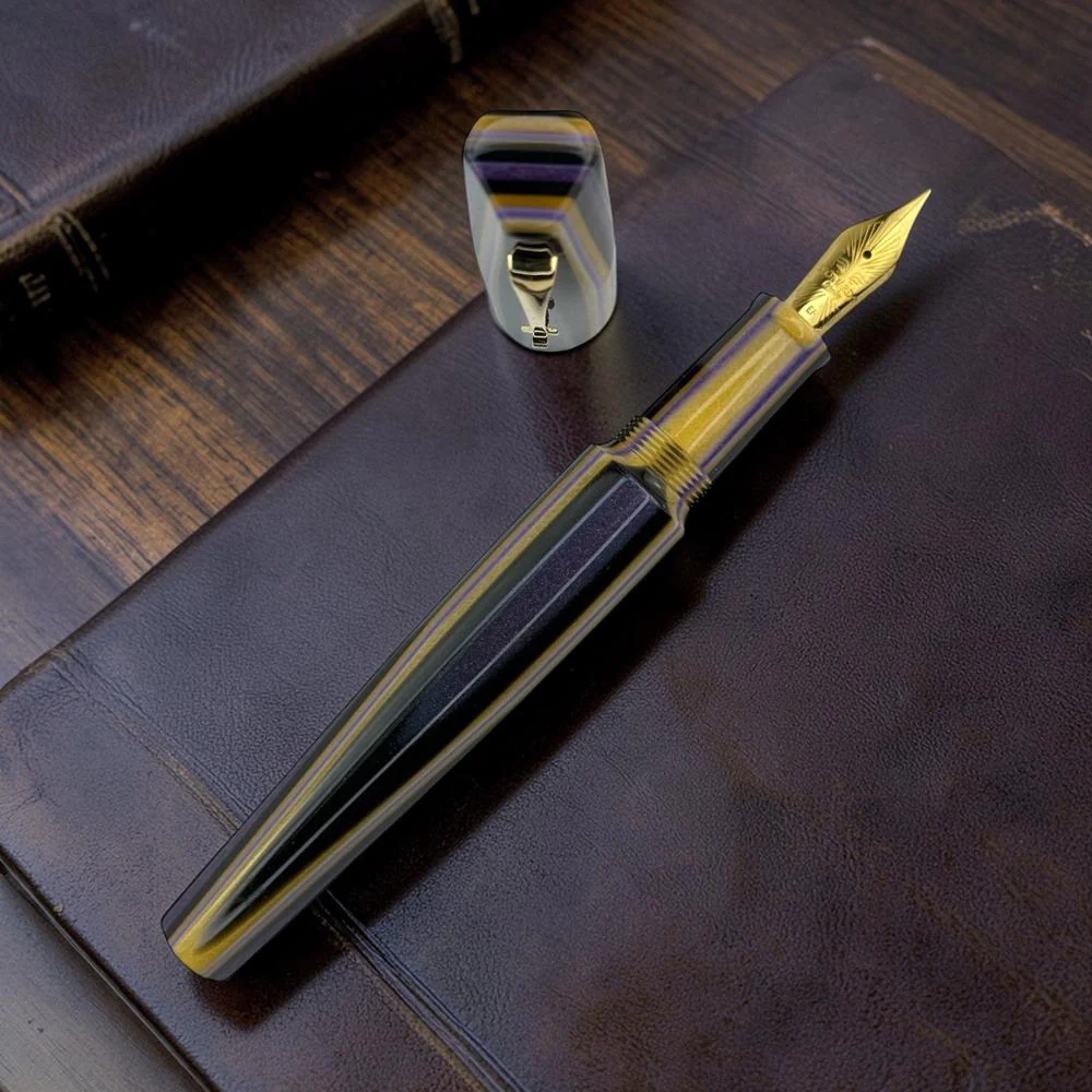 Leonardo × @wastedpaper - Essenza Poliedrica Leo Angeles Fountain Pen - Image 12