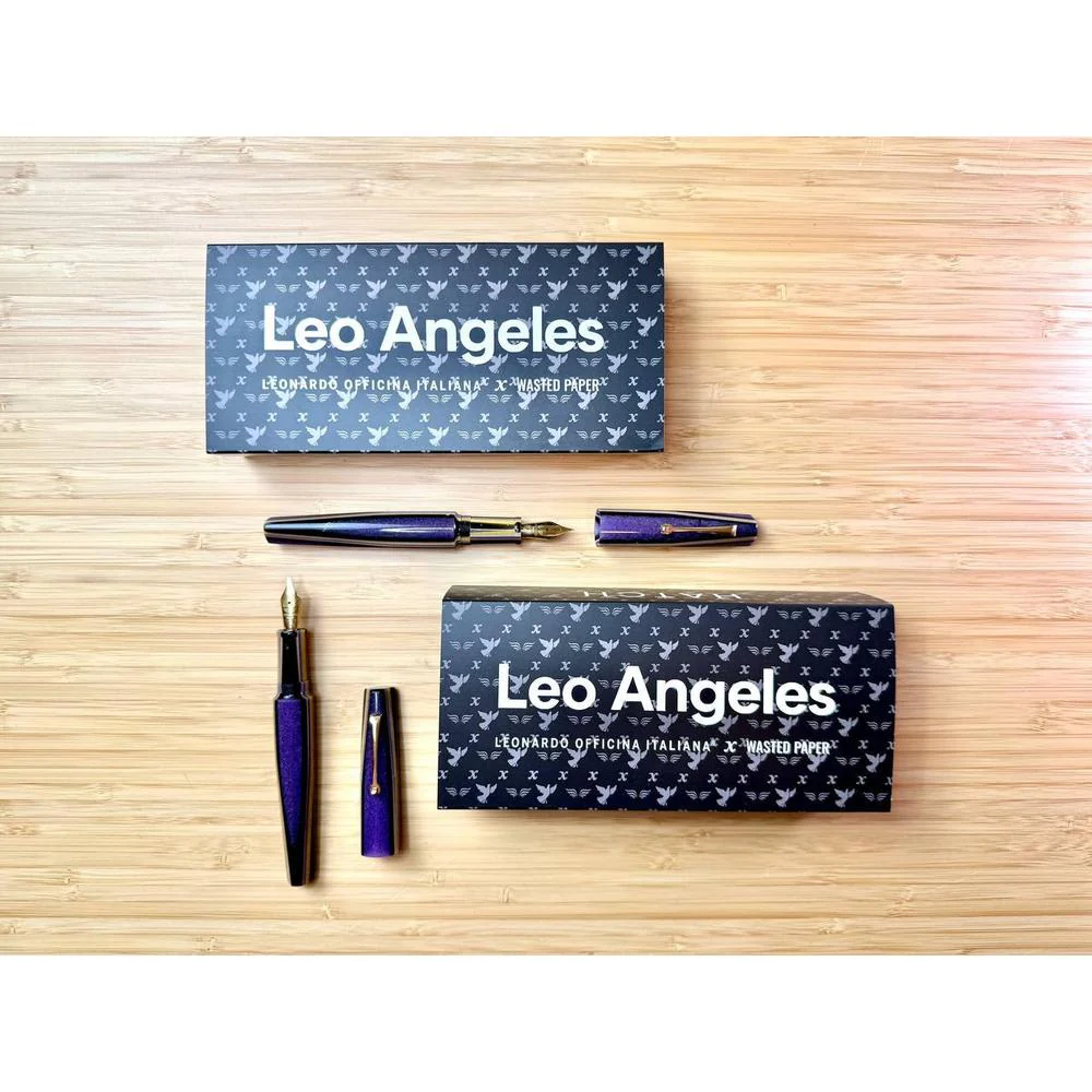 Leonardo × @wastedpaper - Essenza Poliedrica Leo Angeles Fountain Pen - Image 14