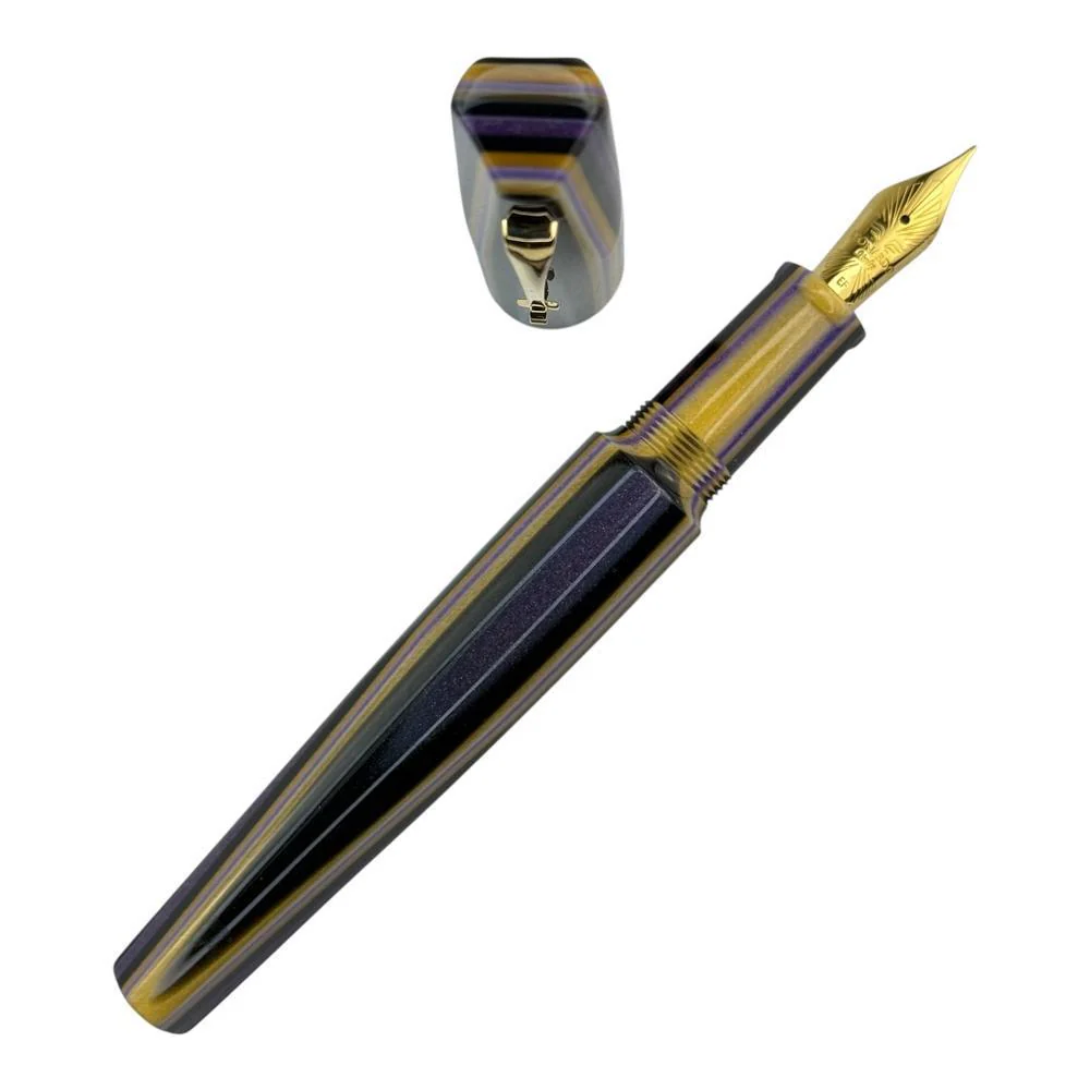 Leonardo × @wastedpaper - Essenza Poliedrica Leo Angeles Fountain Pen - Image 9