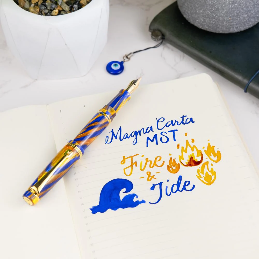 Magna Carta Fountain Pen - MST - Fire & Tide - 7th Anniversary Endless Exclusive (2025) - Image 8