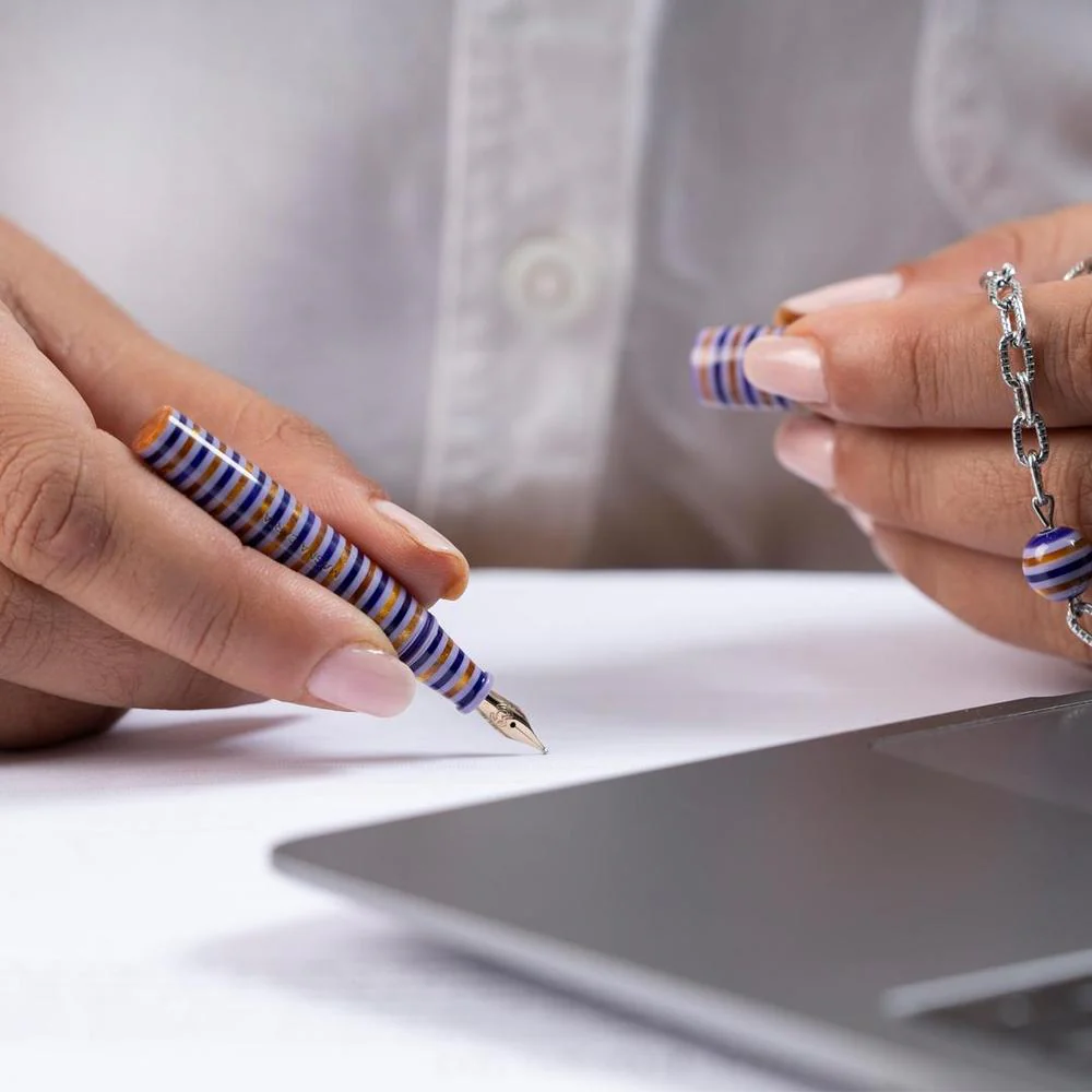 Magna Carta Fountain Pen - Trilli Pens Wearable Necklace - Image 5