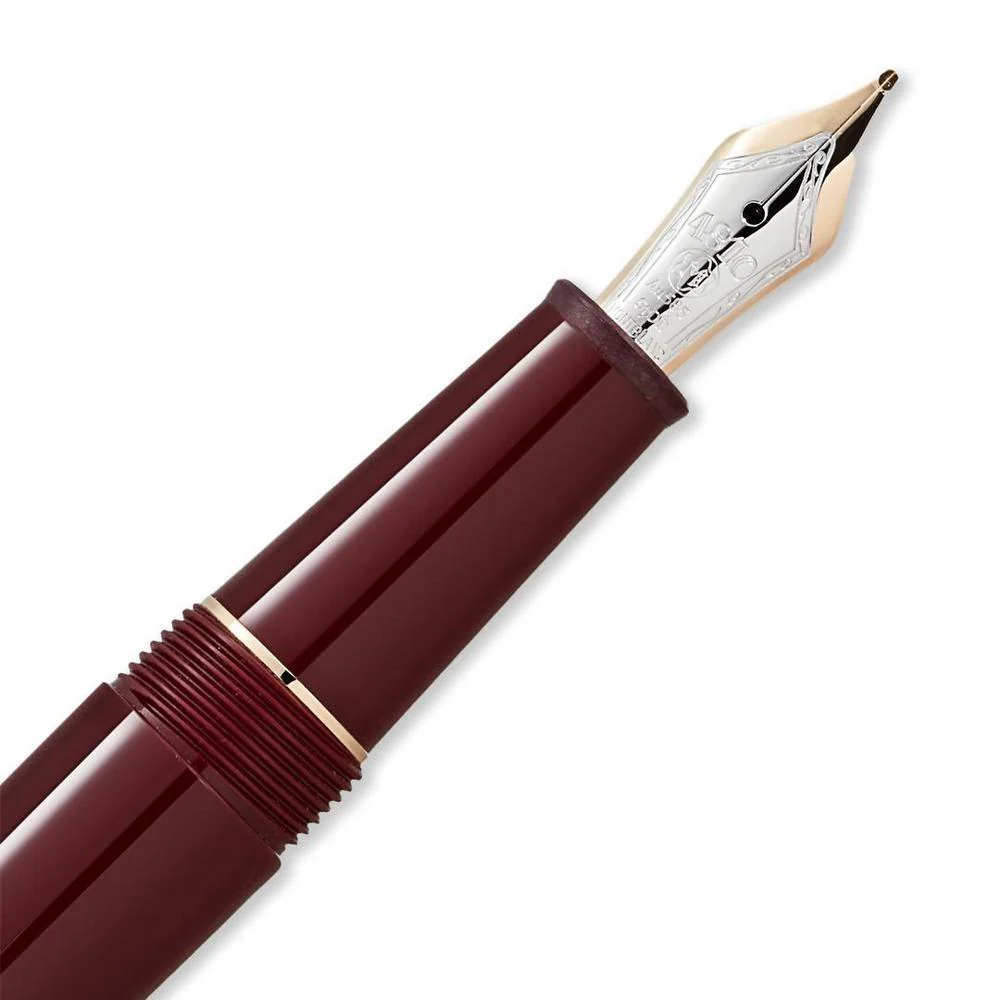 Montblanc Fountain Pen - 145 Meisterstück - Classique Burgundy Red - Image 3
