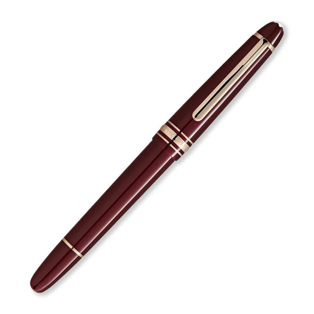 Montblanc Fountain Pen - 145 Meisterstück - Classique Burgundy Red - Image 5