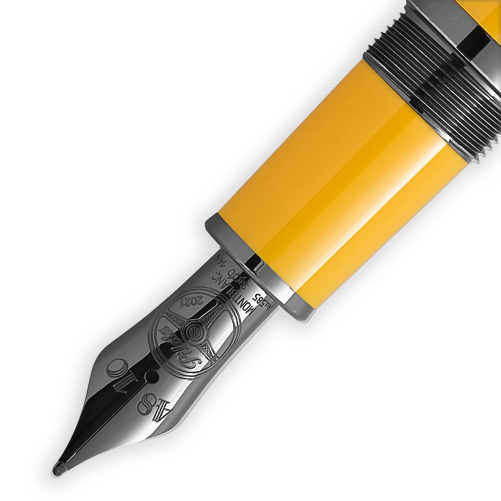 Montblanc Fountain Pen - Great Characters - Enzo Ferrari Giallo Modena - Special Edition (2025) - Image 3