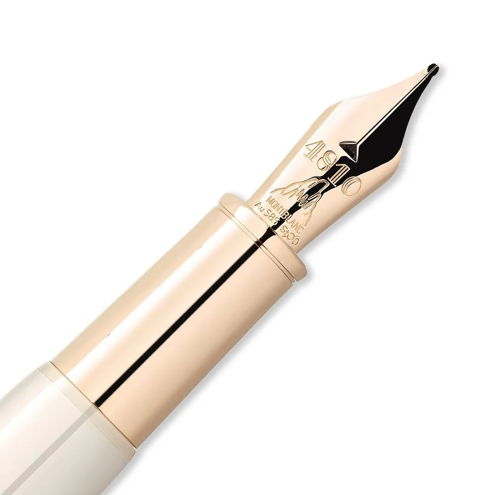 Montblanc Fountain Pen - Heritage Collection - Rouge et Noir "Baby" Ivory - Image 3