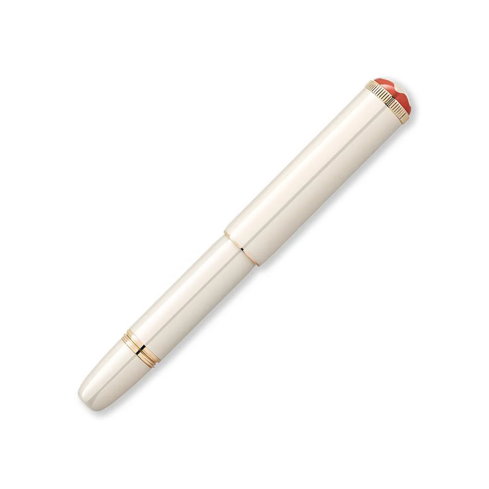 Montblanc Fountain Pen - Heritage Collection - Rouge et Noir "Baby" Ivory - Image 4