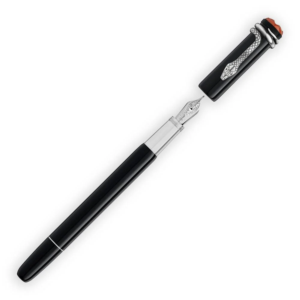 Montblanc Fountain Pen - Heritage Rouge et Noir - Image 4