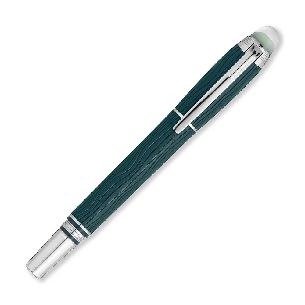 Montblanc Fountain Pen - StarWalker Polar Green Resin - Image 3