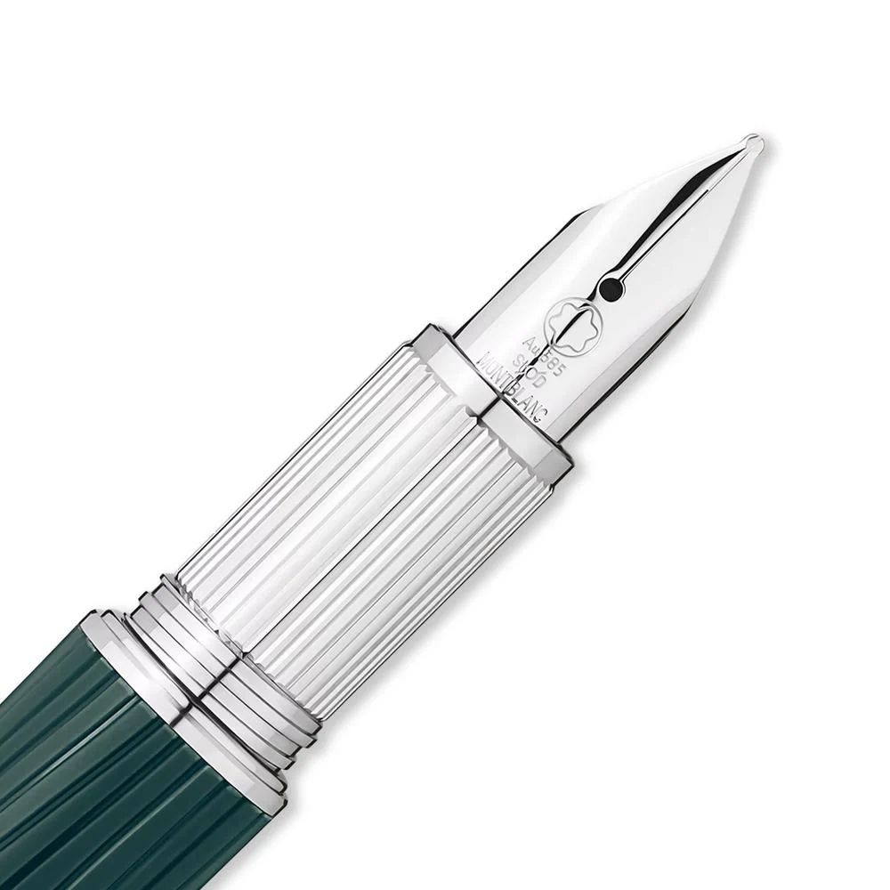 Montblanc Fountain Pen - StarWalker Polar Green Resin - Image 4