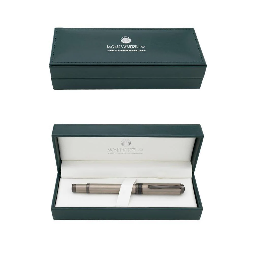 Monteverde Fountain Pen - Innova Ti (Titanium) - Numbered Edition (2025) - Image 14