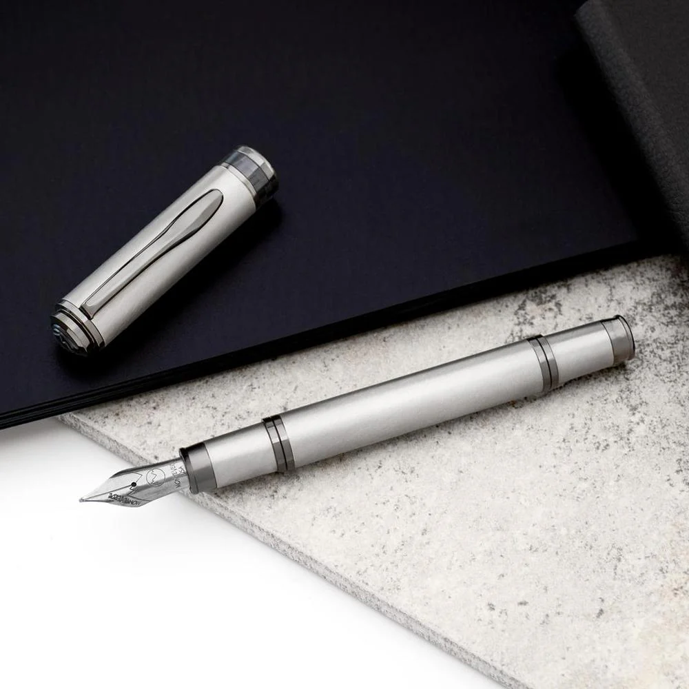 Monteverde Fountain Pen - Innova Ti (Titanium) - Numbered Edition (2025) - Image 4
