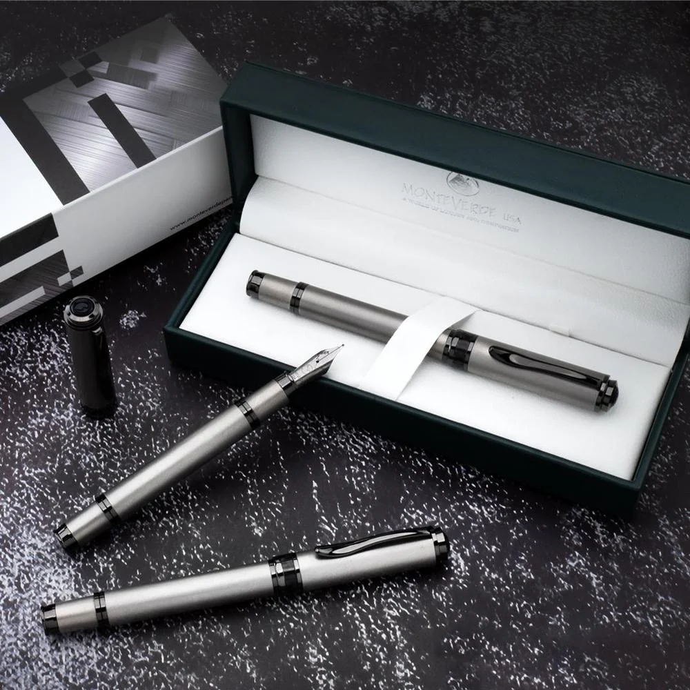 Monteverde Fountain Pen - Innova Ti (Titanium) - Numbered Edition (2025) - Image 5