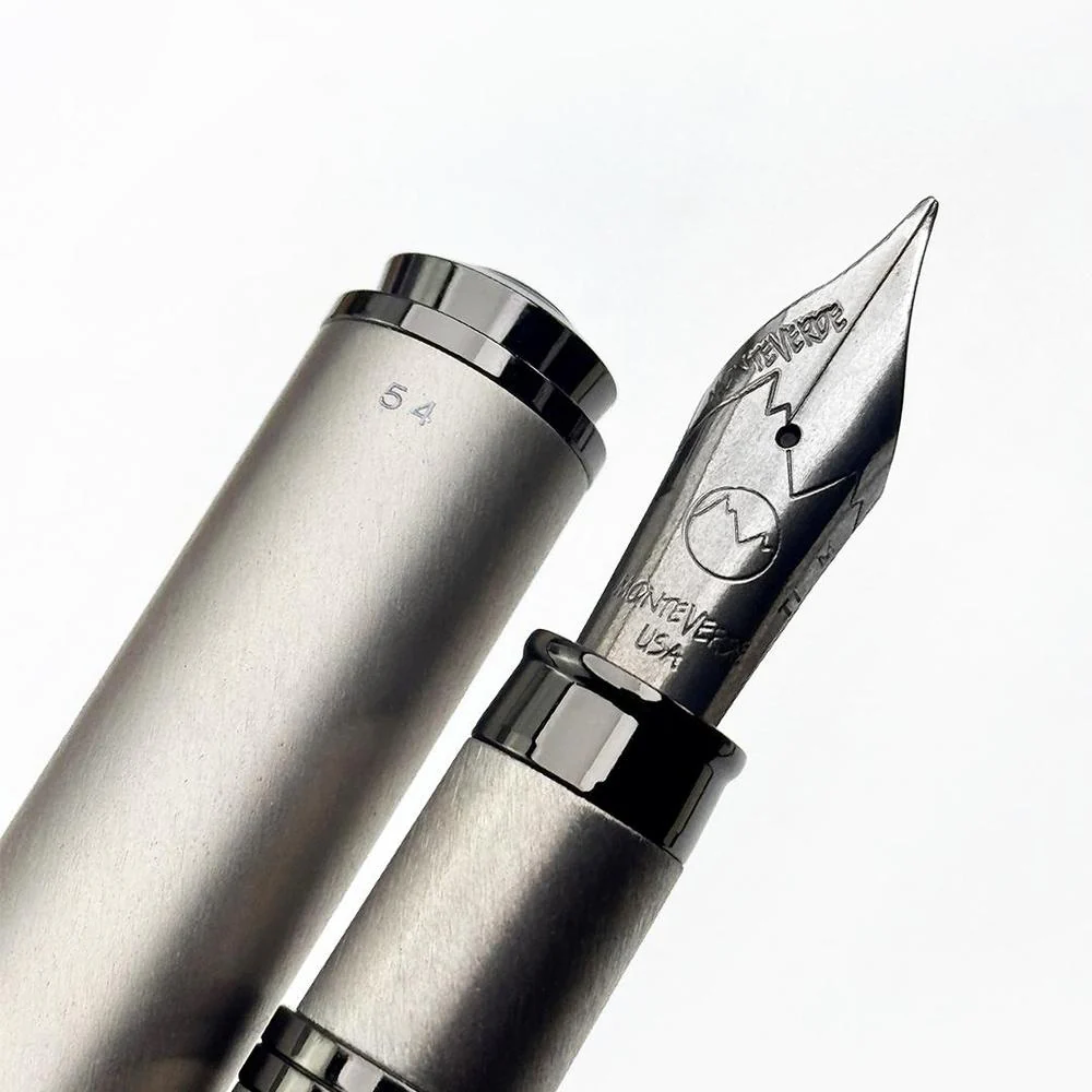 Monteverde Fountain Pen - Innova Ti (Titanium) - Numbered Edition (2025) - Image 8