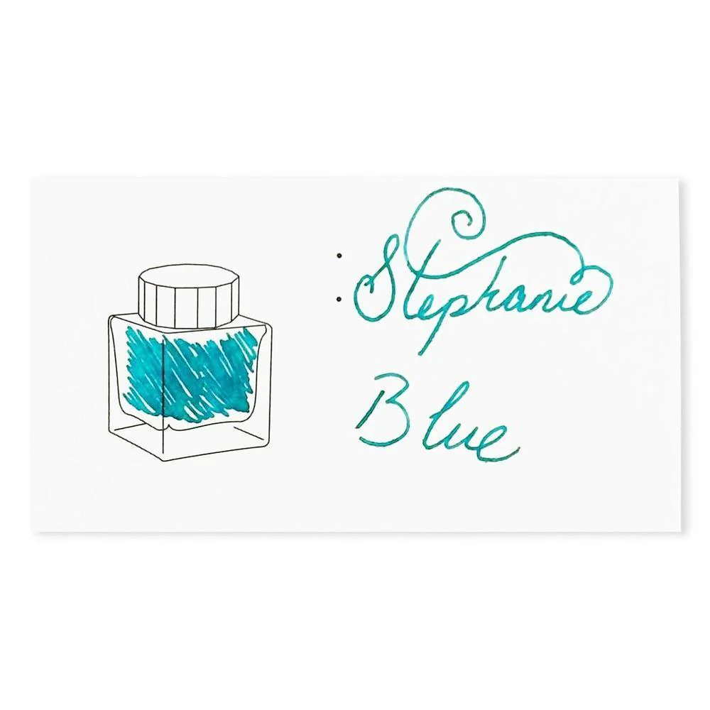 Monteverde × @wastedpaper Stephanie Blue (30ml) - Image 4