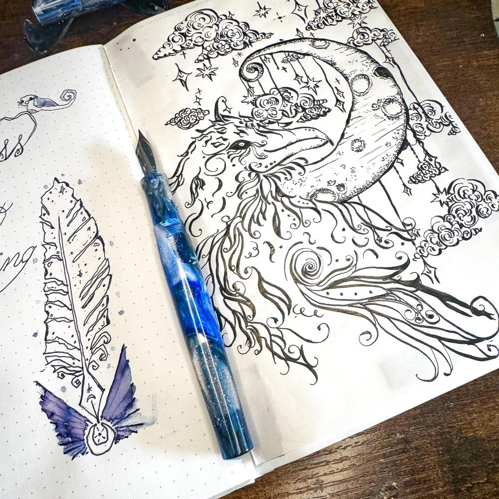 Myers Pen Co × @ericanicole922 Moonshadow Fountain Pen - Image 3