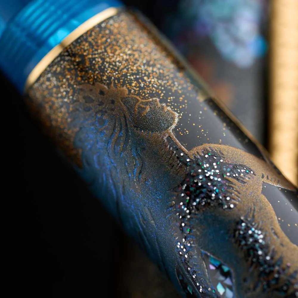 Nino Marino Fountain Pen - Parthenope Maki-e - The Song of Two Seas - Limited Edition (2026) - Image 4