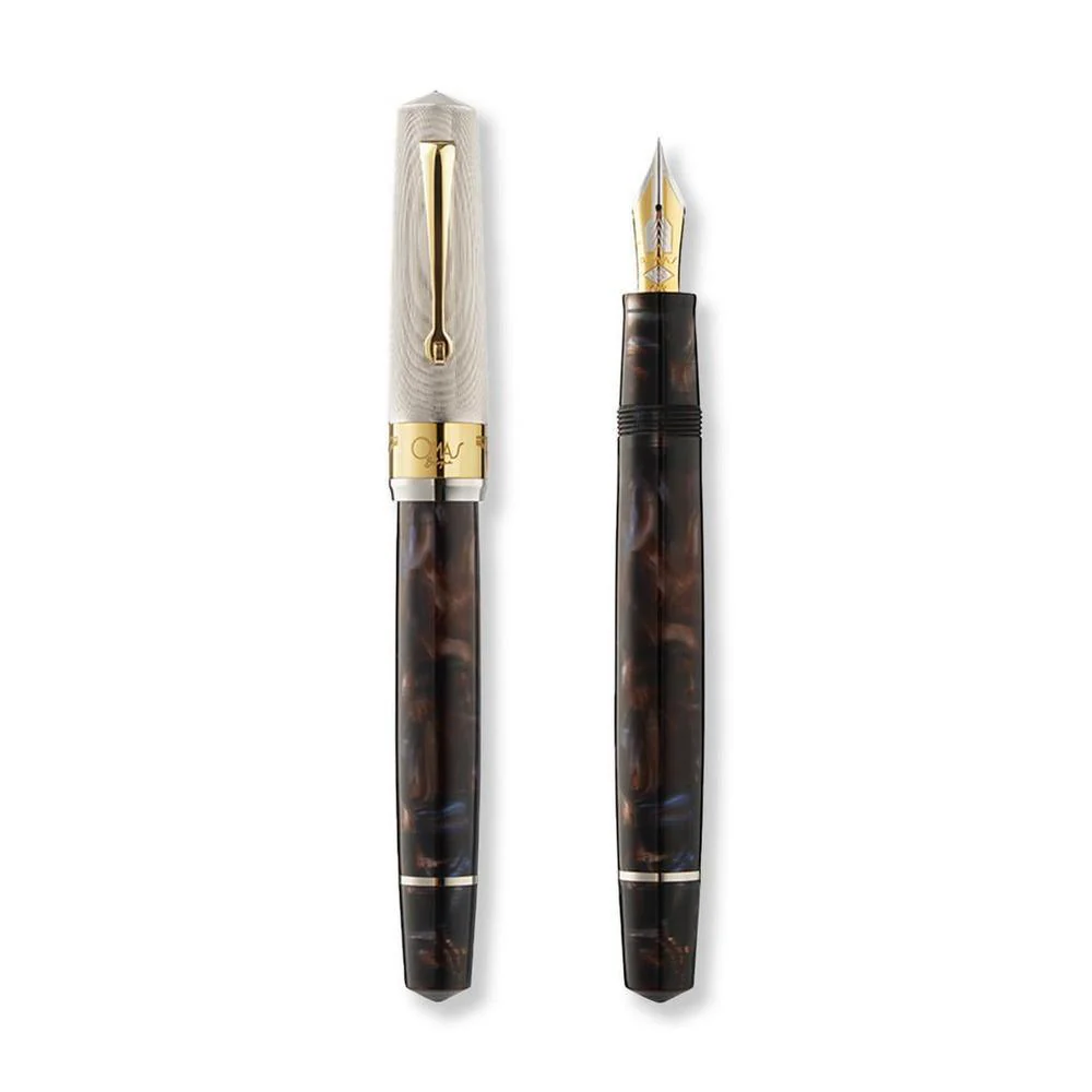 Omas Fountain Pen - Bologna Galassia Argento - Limited Edition (2025) - Image 7
