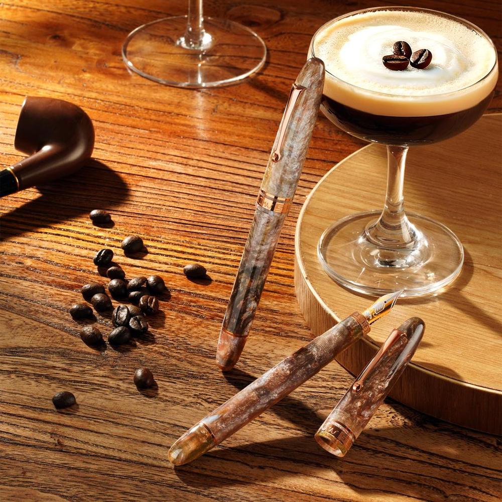 Omas Fountain Pen - Ogiva Cocktail - Espresso Martini - Limited Edition (2025) - Image 4