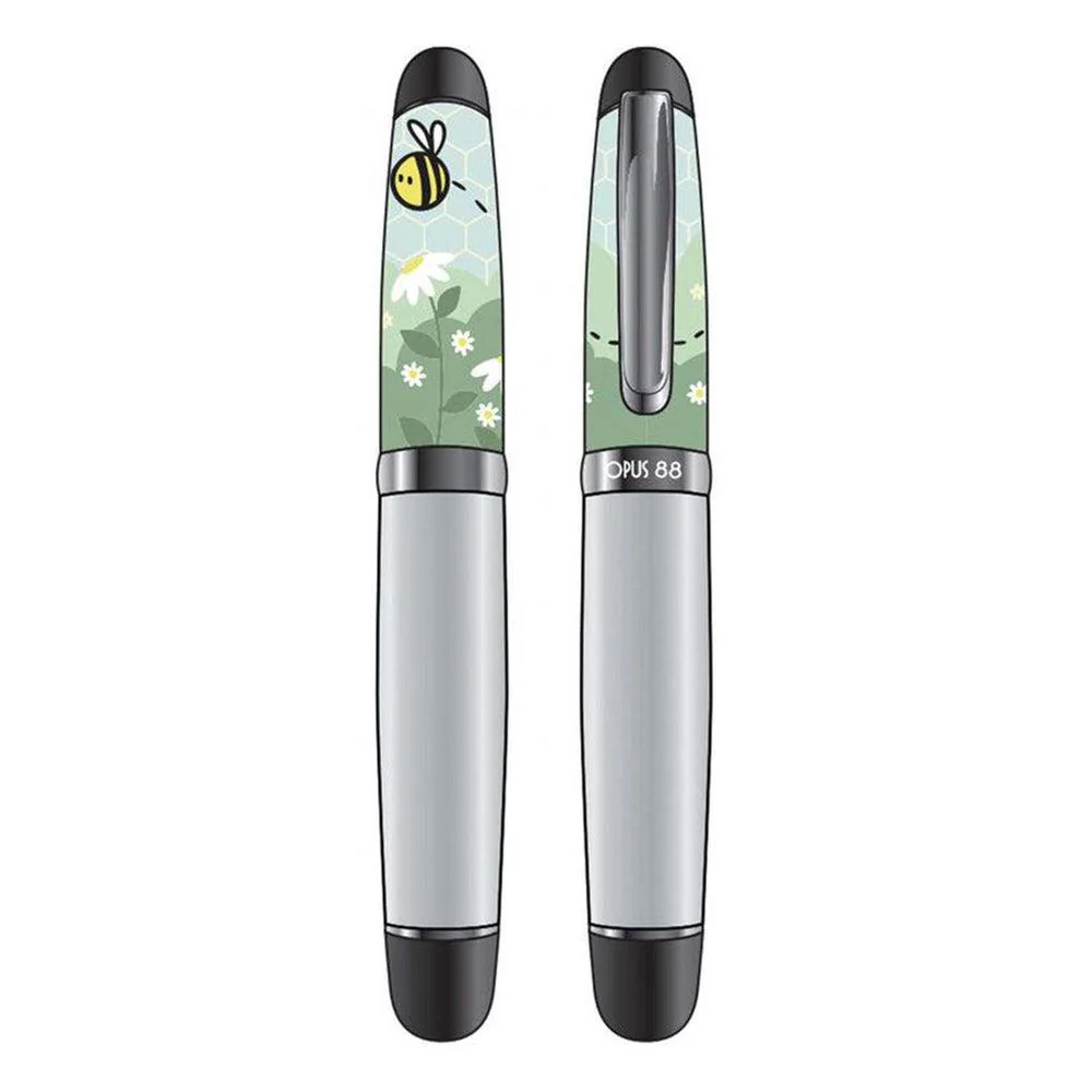 Opus 88 × @doodlesdamari Outdoor Series: Busy Bee Fountain Pen - Image 3
