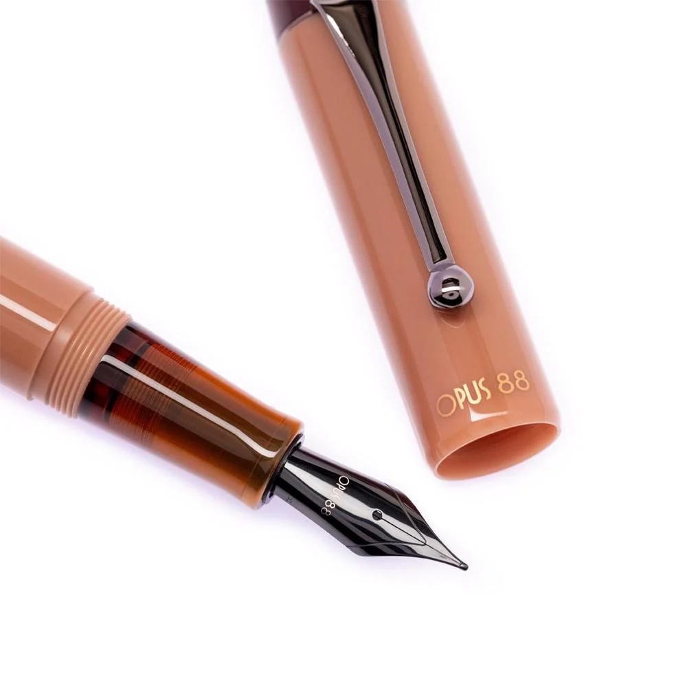Opus 88 Fountain Pen - Demo PVD Mocha Mousse (2025) - Image 2