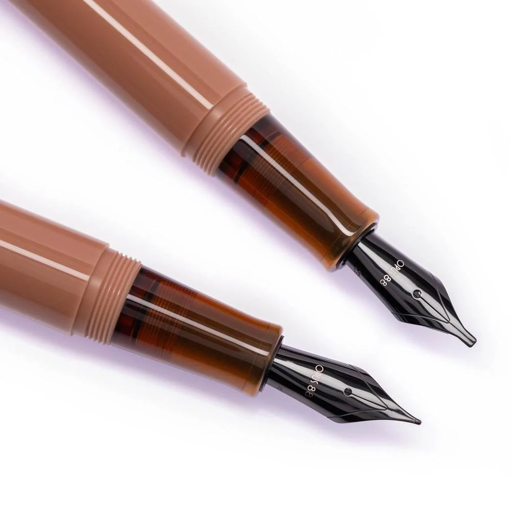 Opus 88 Fountain Pen - Demo PVD Mocha Mousse (2025) - Image 5