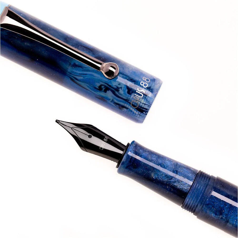 Opus 88 Fountain Pen - Demonstrator Blue Sapphire (2023) - Image 4