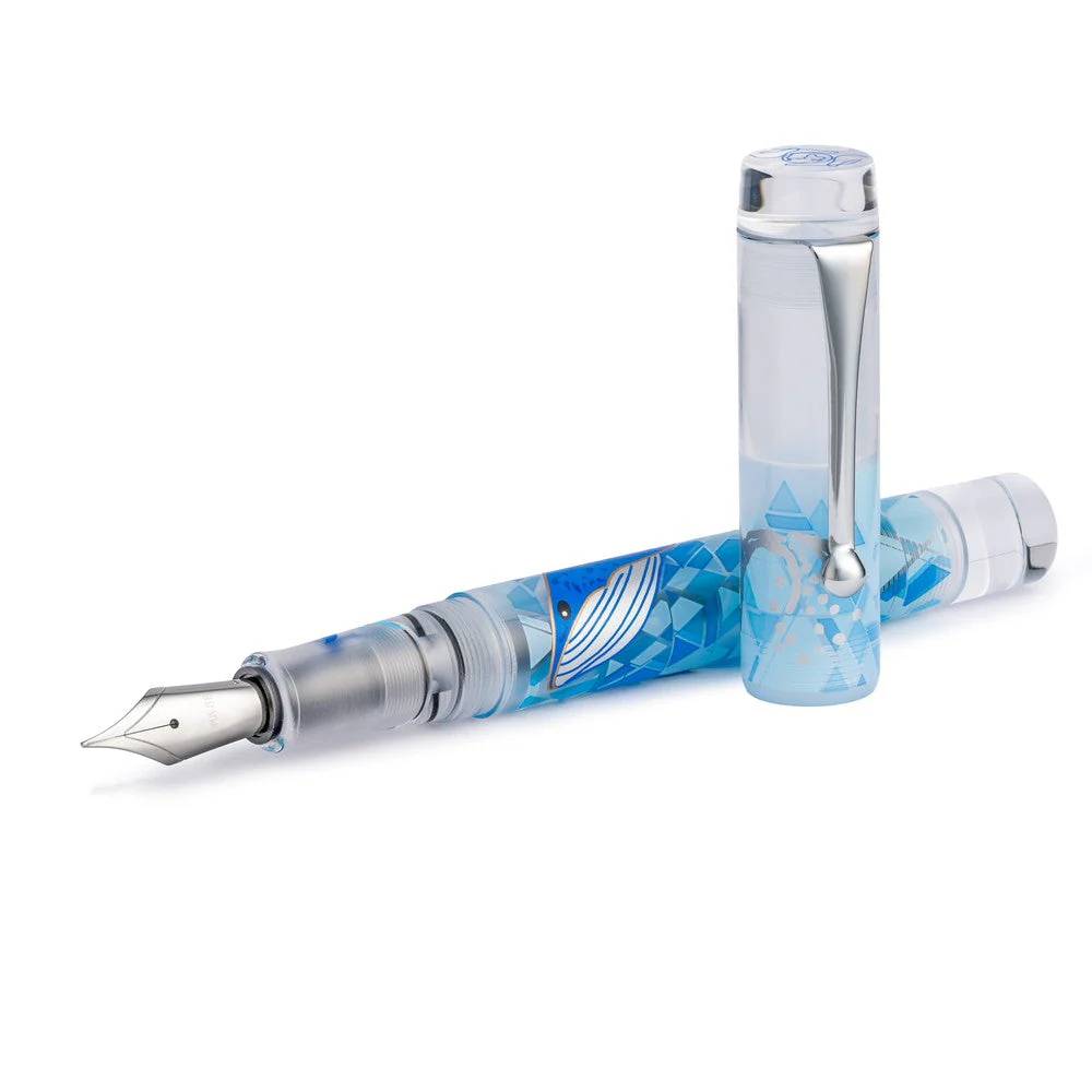 Opus 88 Fountain Pen - Demonstrator Ocean Series - Whale - Image 2