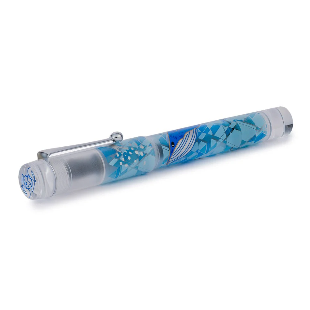 Opus 88 Fountain Pen - Demonstrator Ocean Series - Whale - Image 3