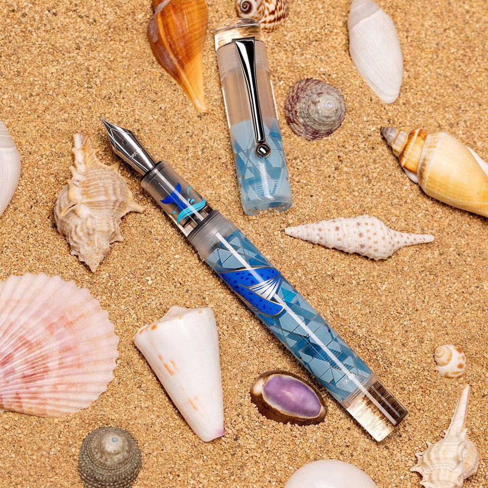 Opus 88 Fountain Pen - Demonstrator Ocean Series - Whale - Image 7