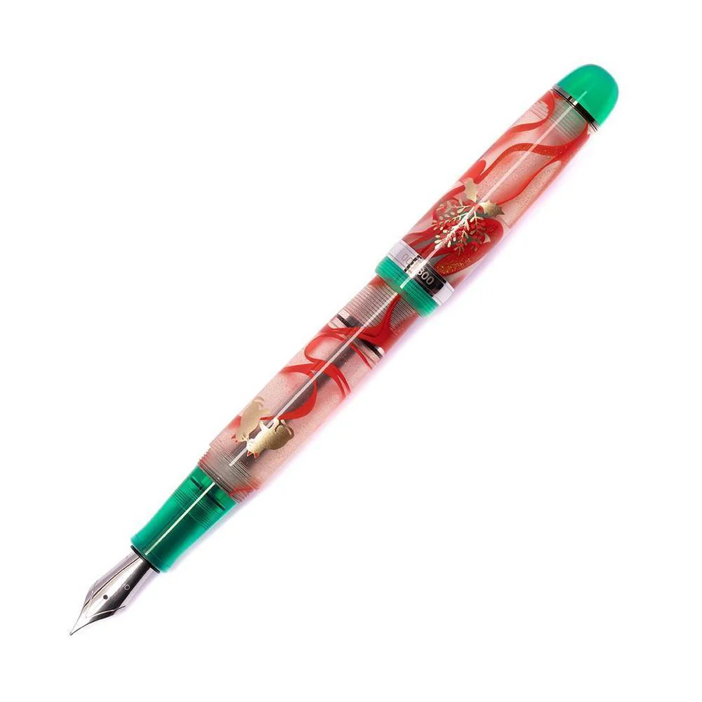 Opus 88 Fountain Pen - Jazz Under the Mistletoe - Limited Edition (2025) - Image 4