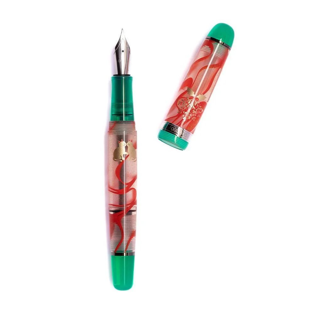 Opus 88 Fountain Pen - Jazz Under the Mistletoe - Limited Edition (2025) - Image 5