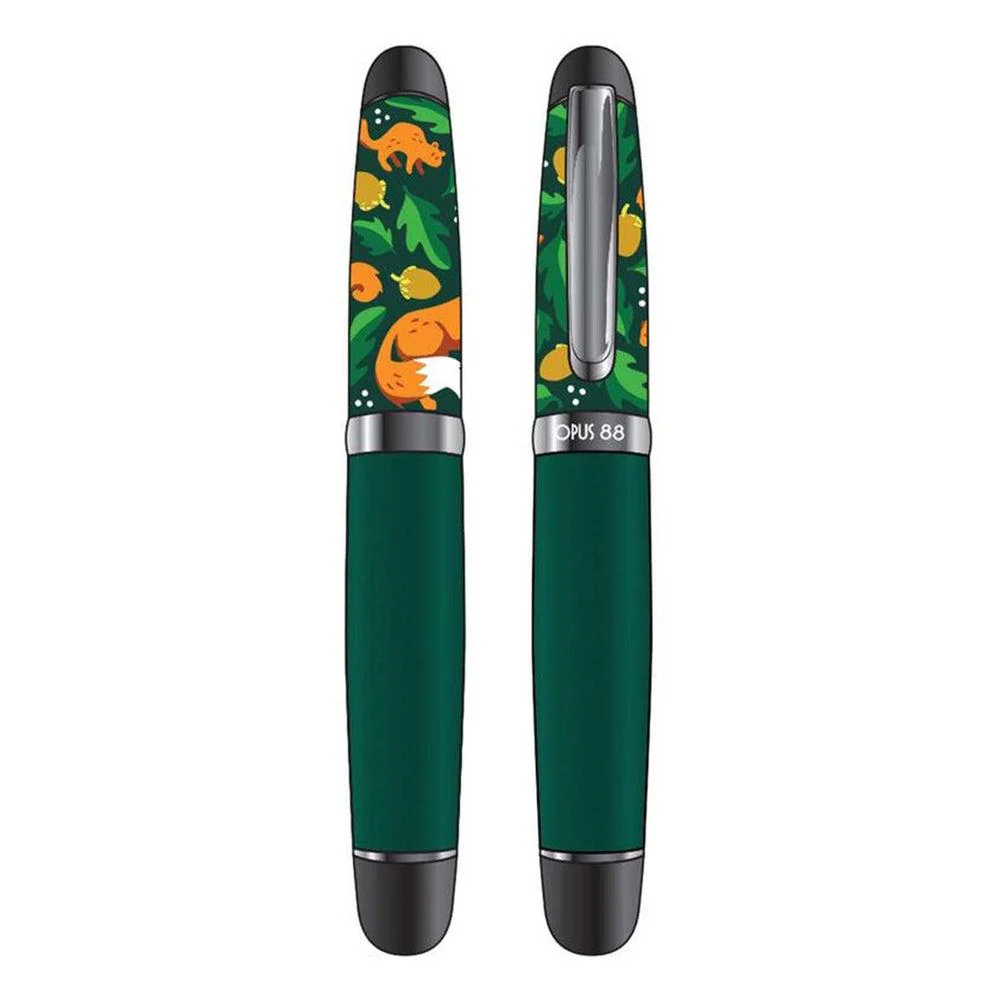 Opus 88 × @jenn.draws Outdoor Series: Forest Creatures Fountain Pen - Image 3