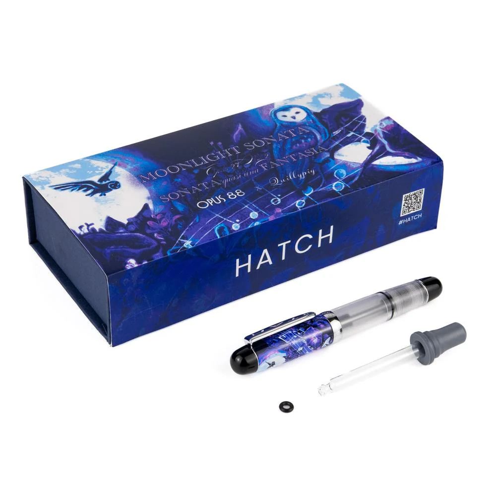 Opus 88 × @quillypig Moonlight Sonata Fountain Pen - Image 5
