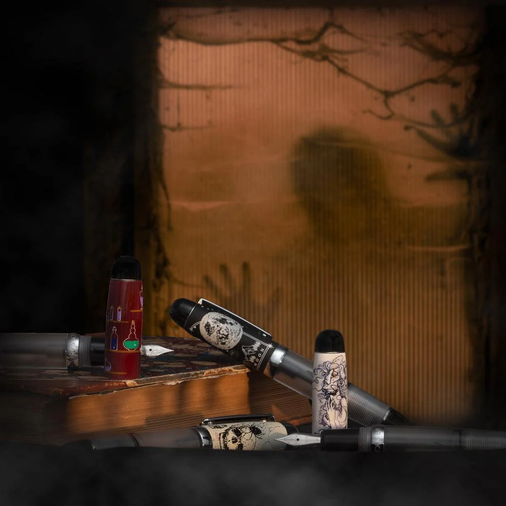 Opus 88 × @thefickleartist Hocus Opus: Graveyard Shift Fountain Pen - Image 5