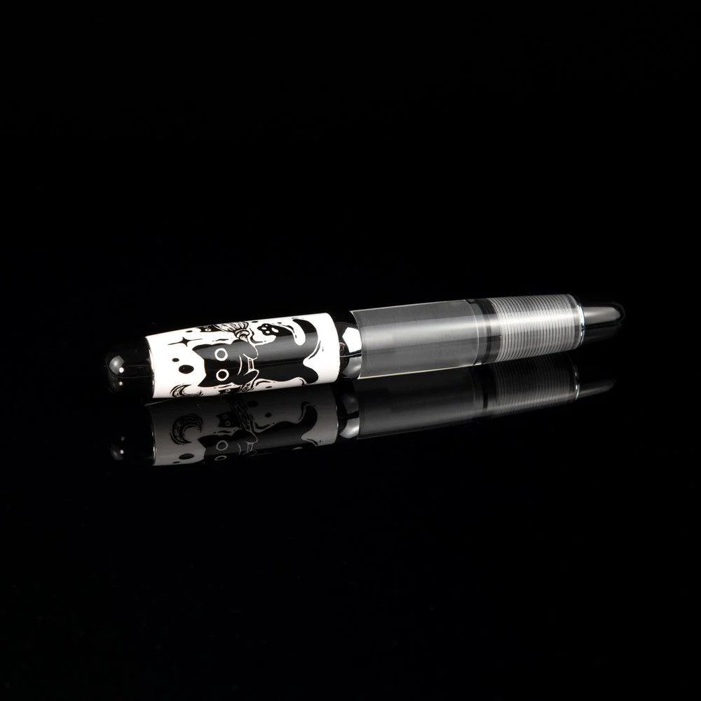 Opus 88 × @valio_art Broom Cat Fountain Pen - Image 4