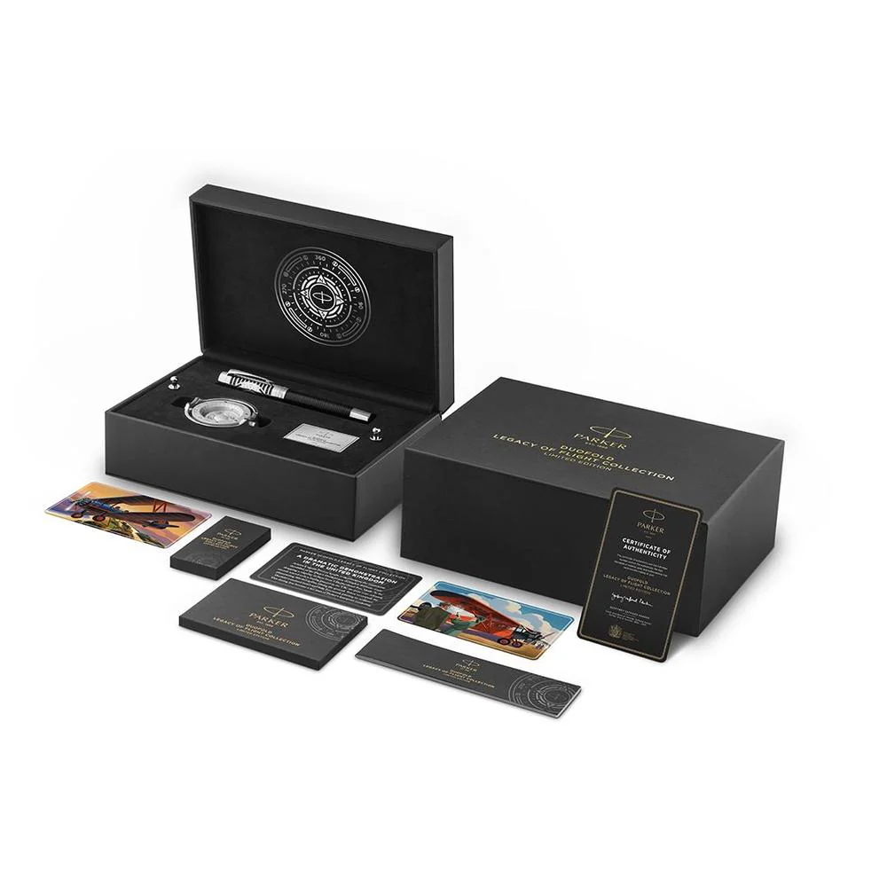 Parker Fountain Pen - Duofold Legacy of Flight Collection - Limited Edition (2026) - Image 5