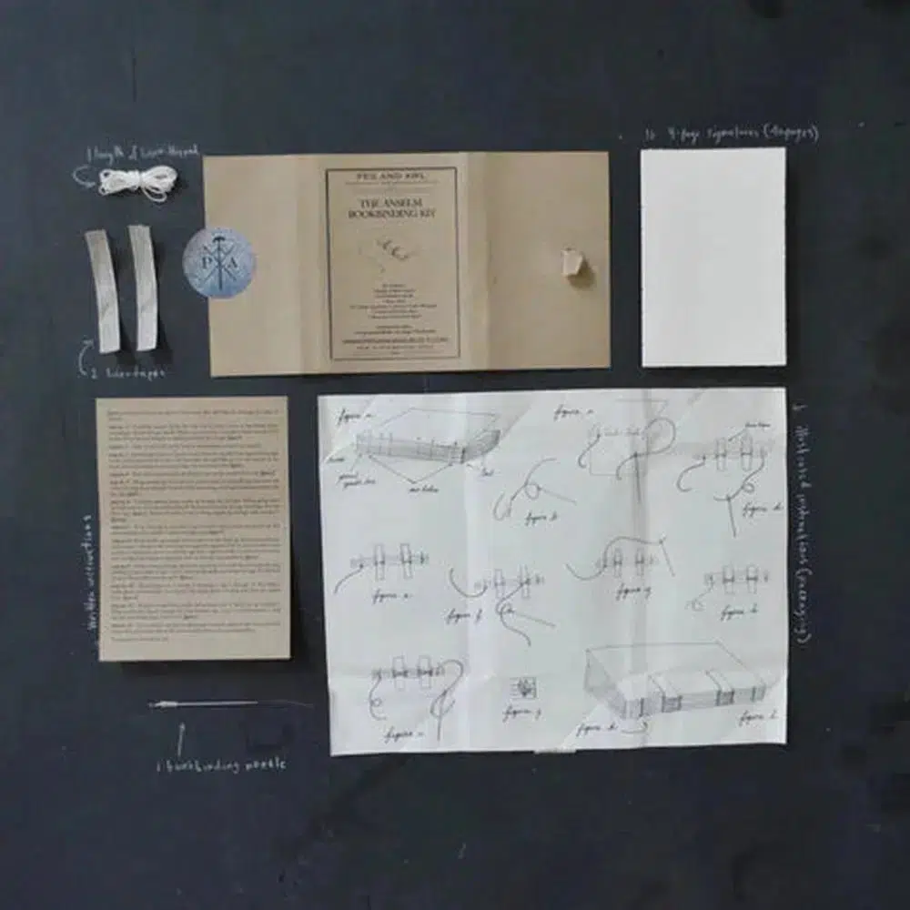 Peg and Awl Anselm Bookbinding Kit - Image 4
