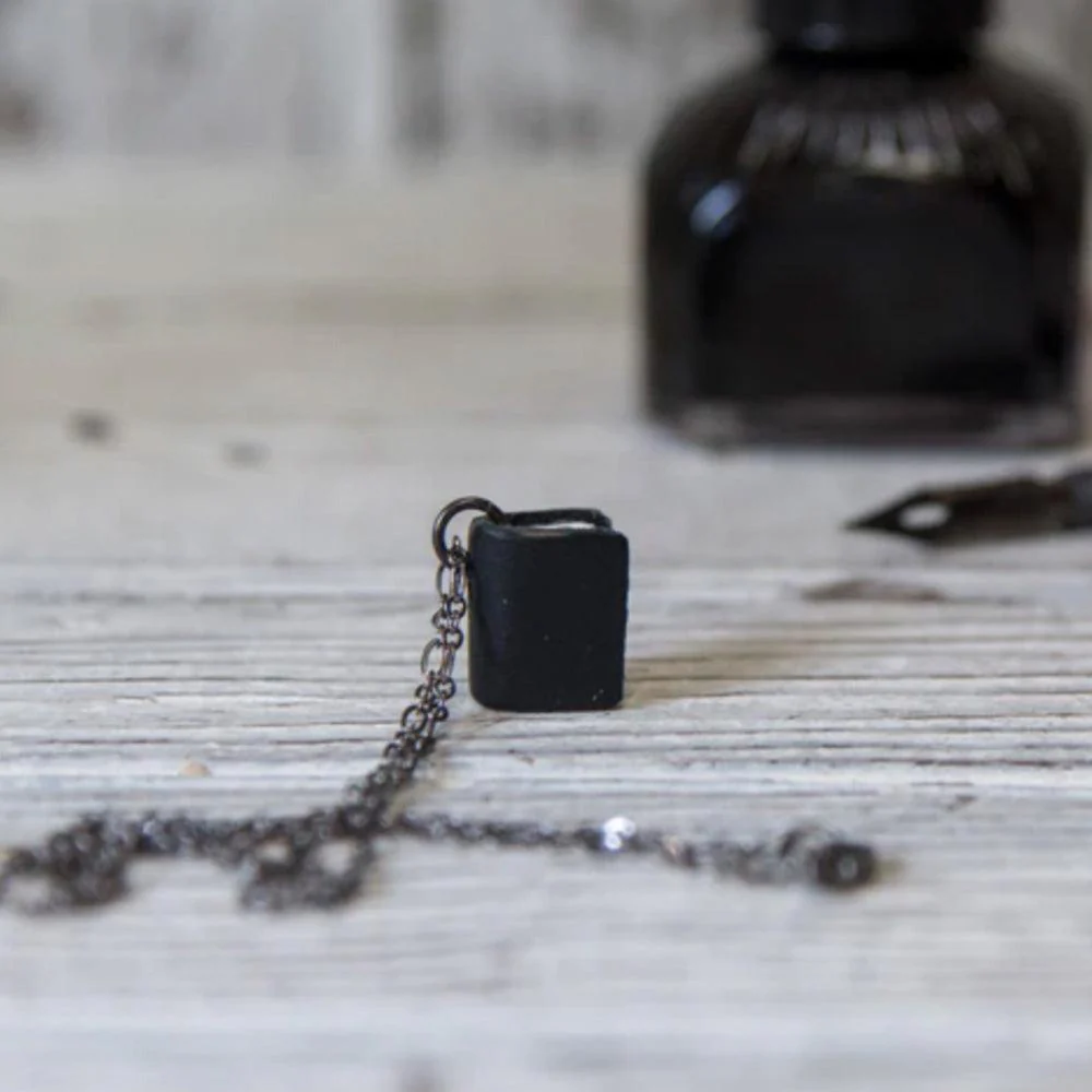Peg and Awl Book Necklace - Image 8