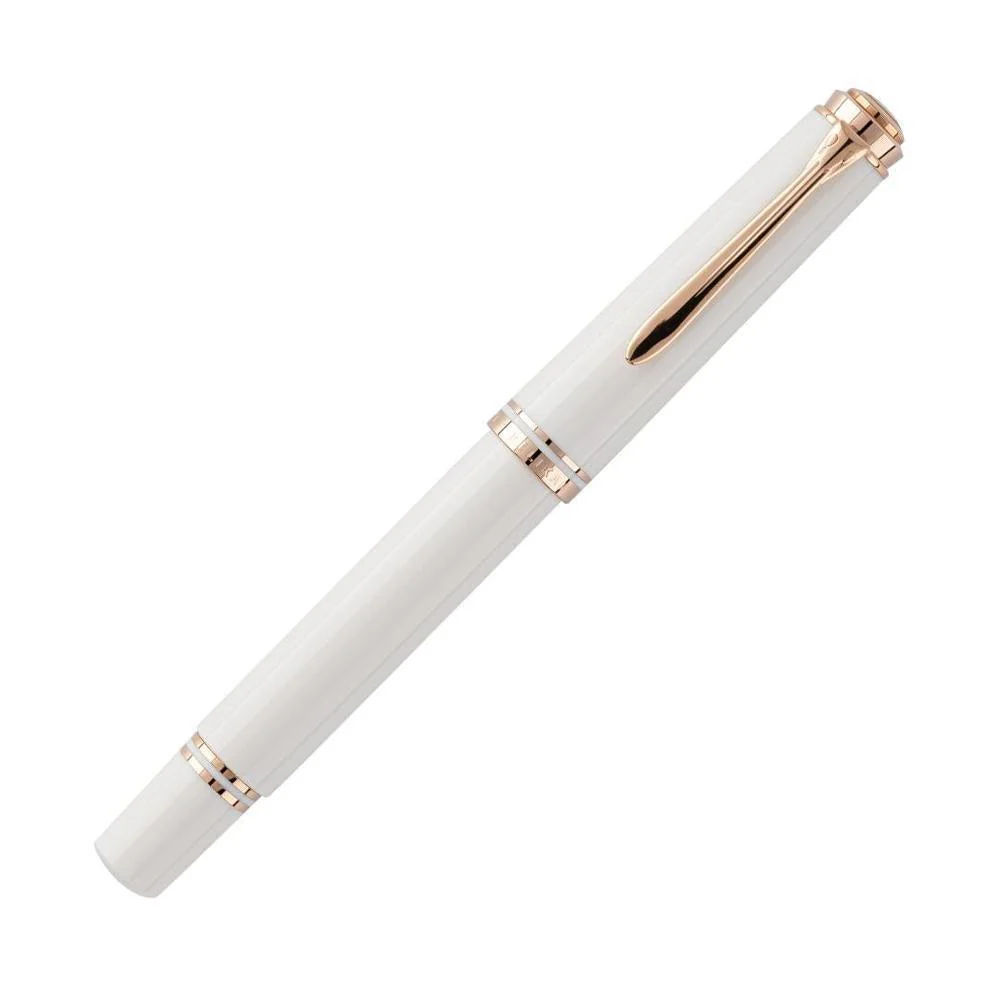 Pelikan Fountain Pen - M600 Souverän White & Rose Gold - Special Edition (2025) - Image 5