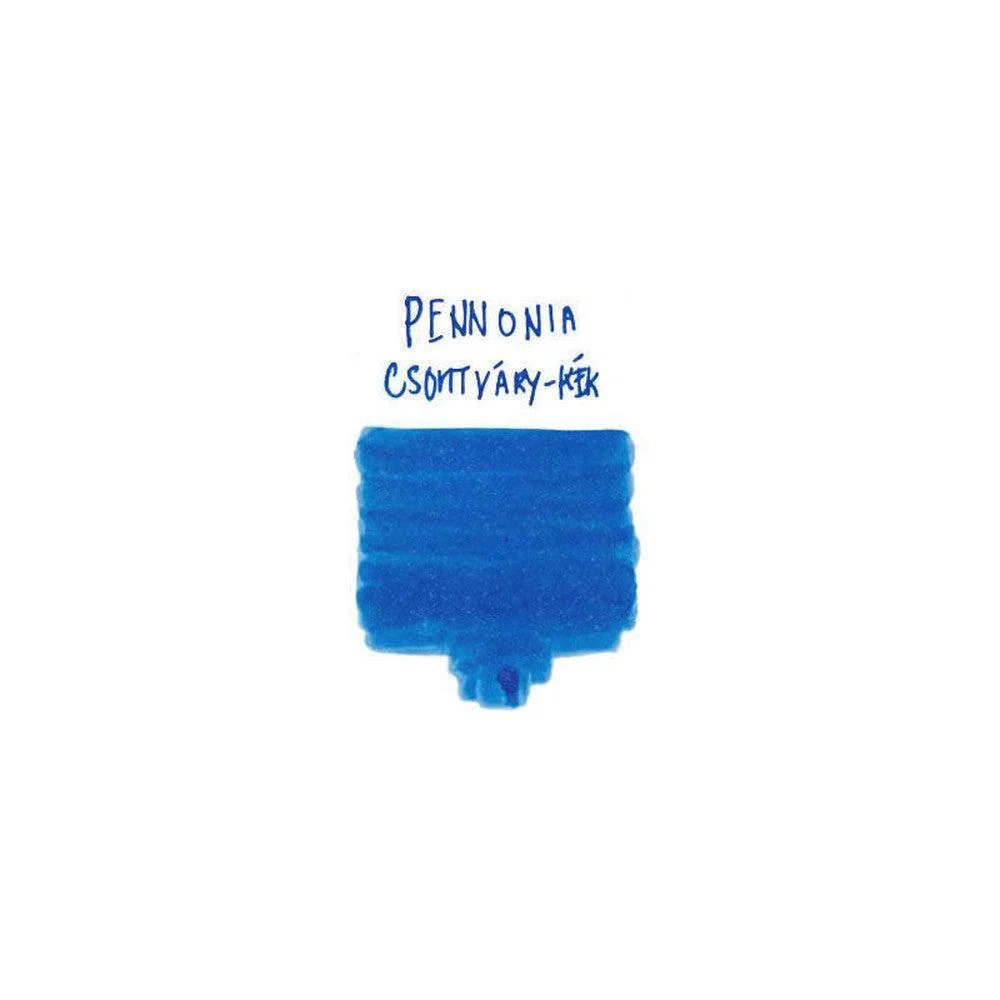 Pennonia Ink Bottle (60ml) - Csontváry-kék (Csontváry's Blue) - Image 5