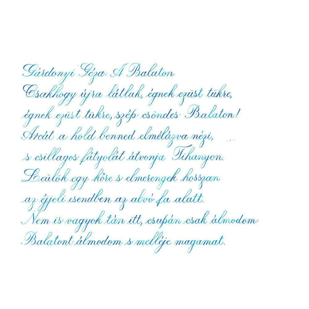 Pennonia Ink Bottle (60ml) - Hupikék (Whoopie Blue) - Image 4