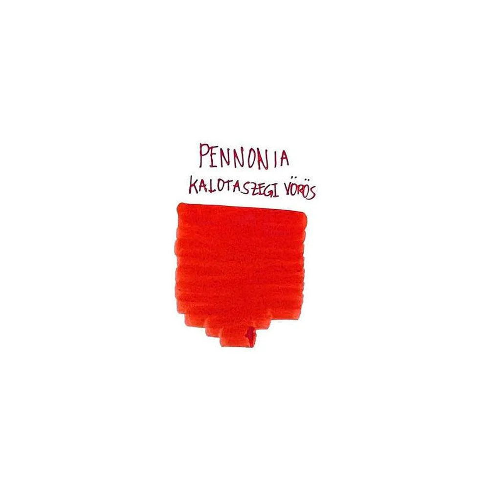Pennonia Ink Bottle (60ml) - Kalotaszegi Vörös - (Kalotaszeg Red) - Image 6