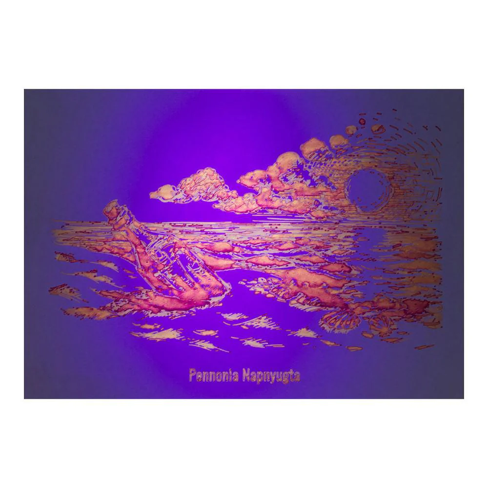 Pennonia Ink Bottle (60ml) - Napnyugta - Fluorescent (Sunset) - Image 4