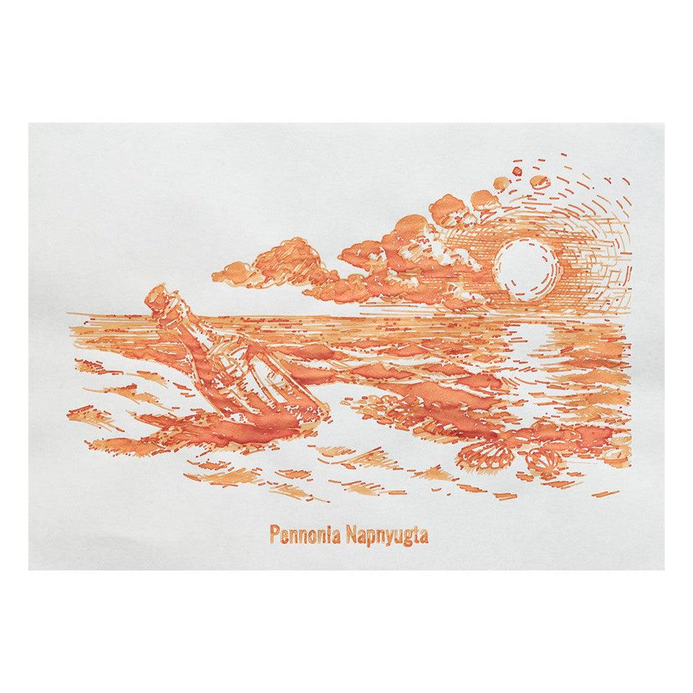 Pennonia Ink Bottle (60ml) - Napnyugta - Fluorescent (Sunset) - Image 5
