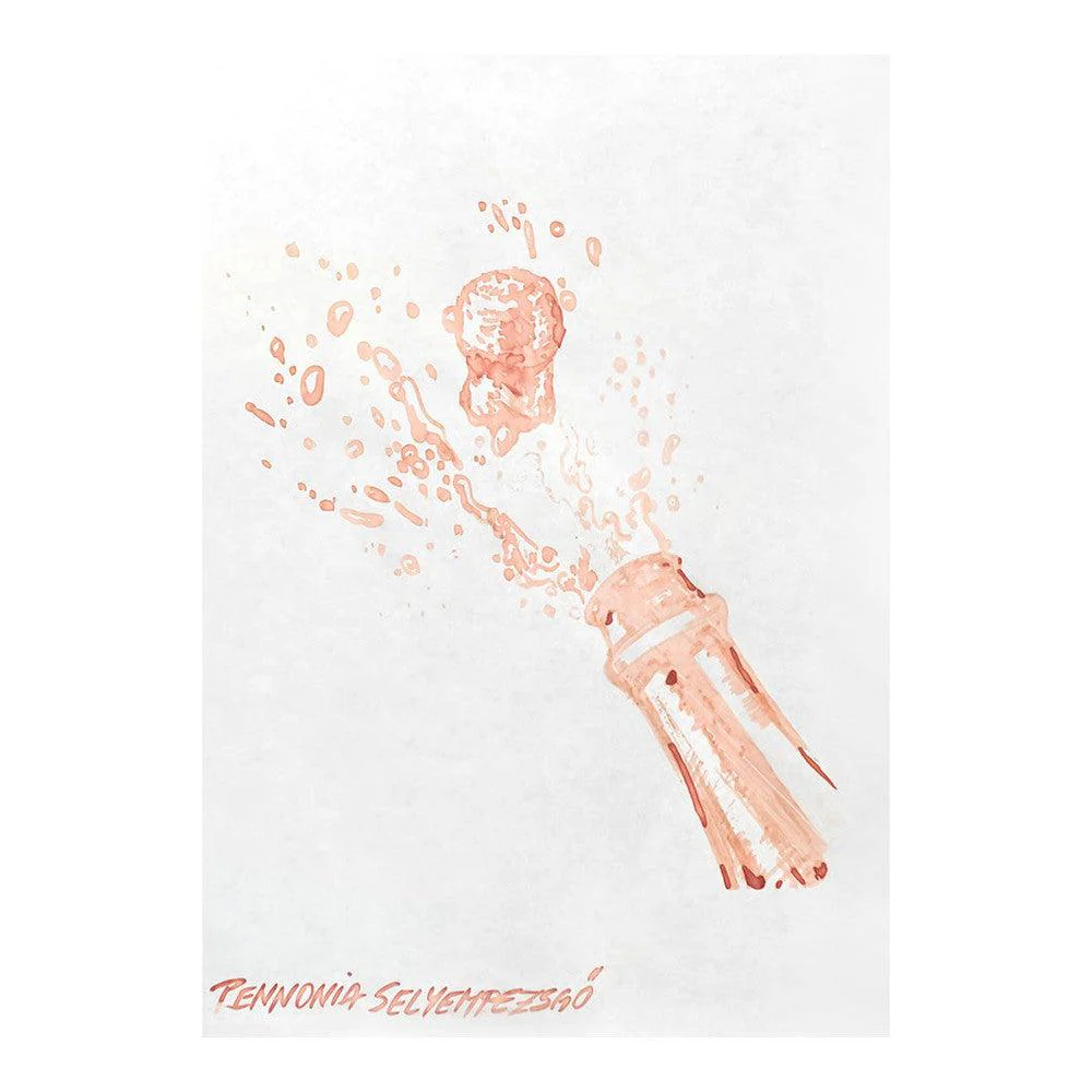 Pennonia Ink Bottle (60ml) - Selyempezsgő (Velvet Champagne) - Image 5