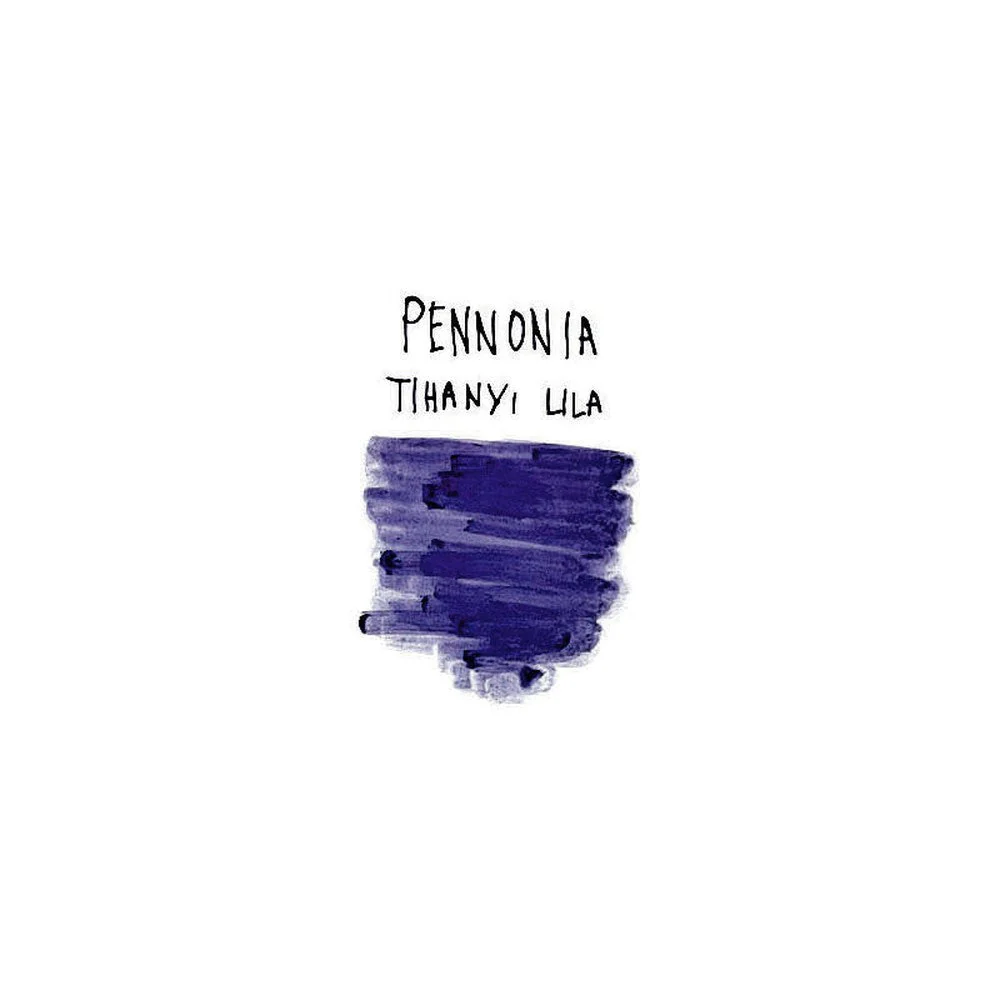 Pennonia Ink Bottle (60ml) - Tihanyi Lila (Purple of Tihany) - Image 5