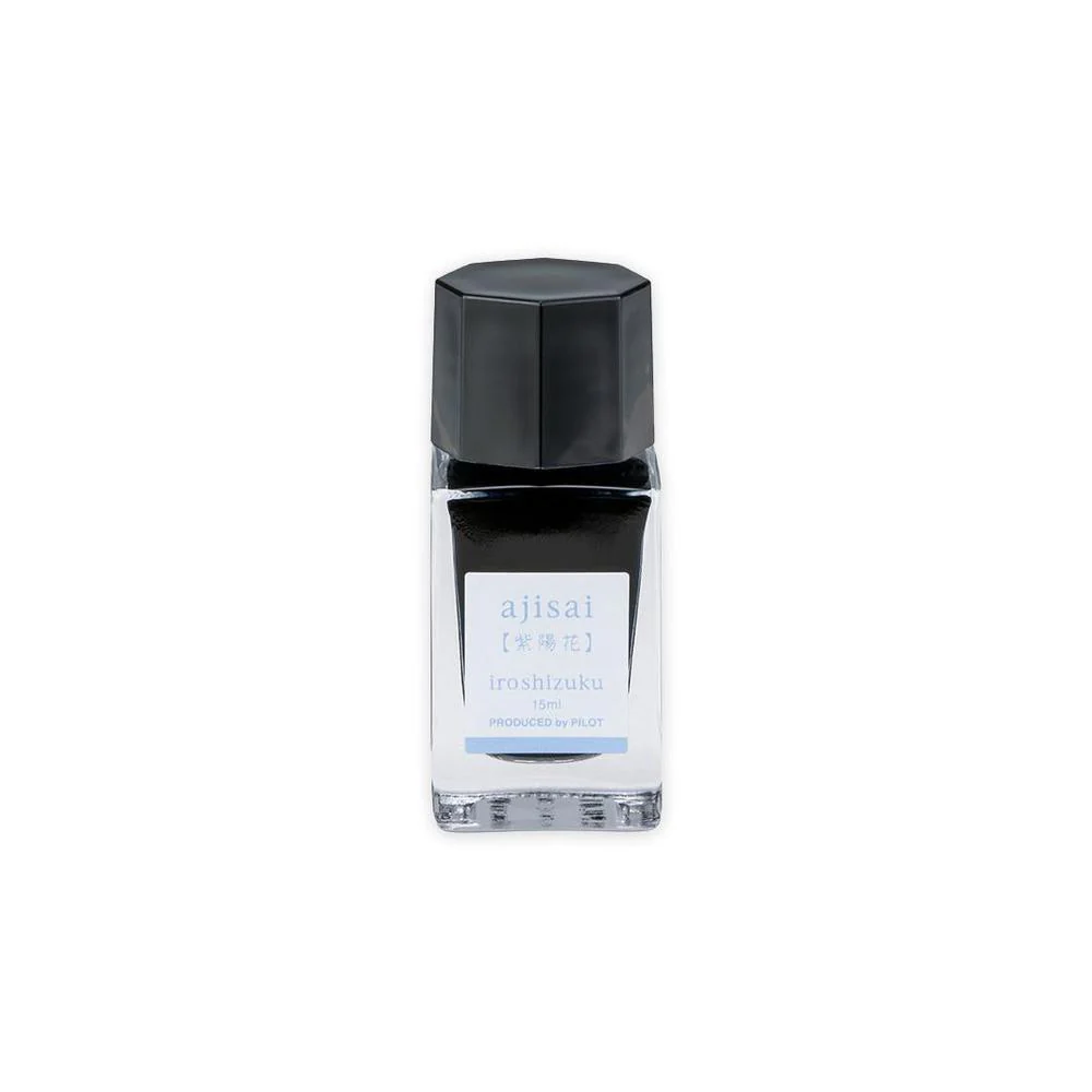 PIlot Ink Bottle (15ml) - Iroshizuku - Ajisai (Hydrangea) - Image 2