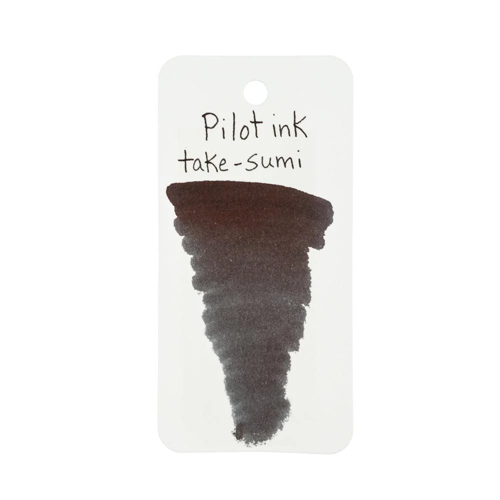 Pilot Ink Bottle (50ml) - Iroshizuku Take-sumi - Image 2